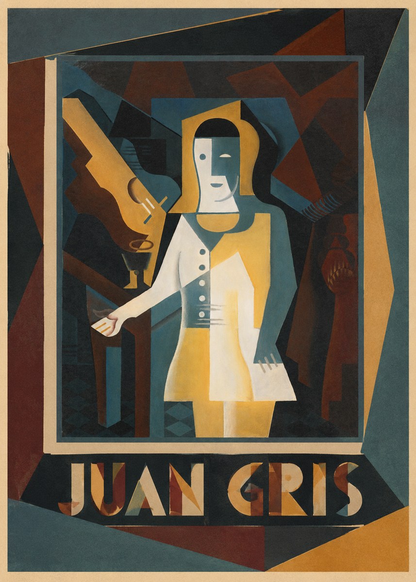 Juan Gris Juan Gris II No1 - Poster