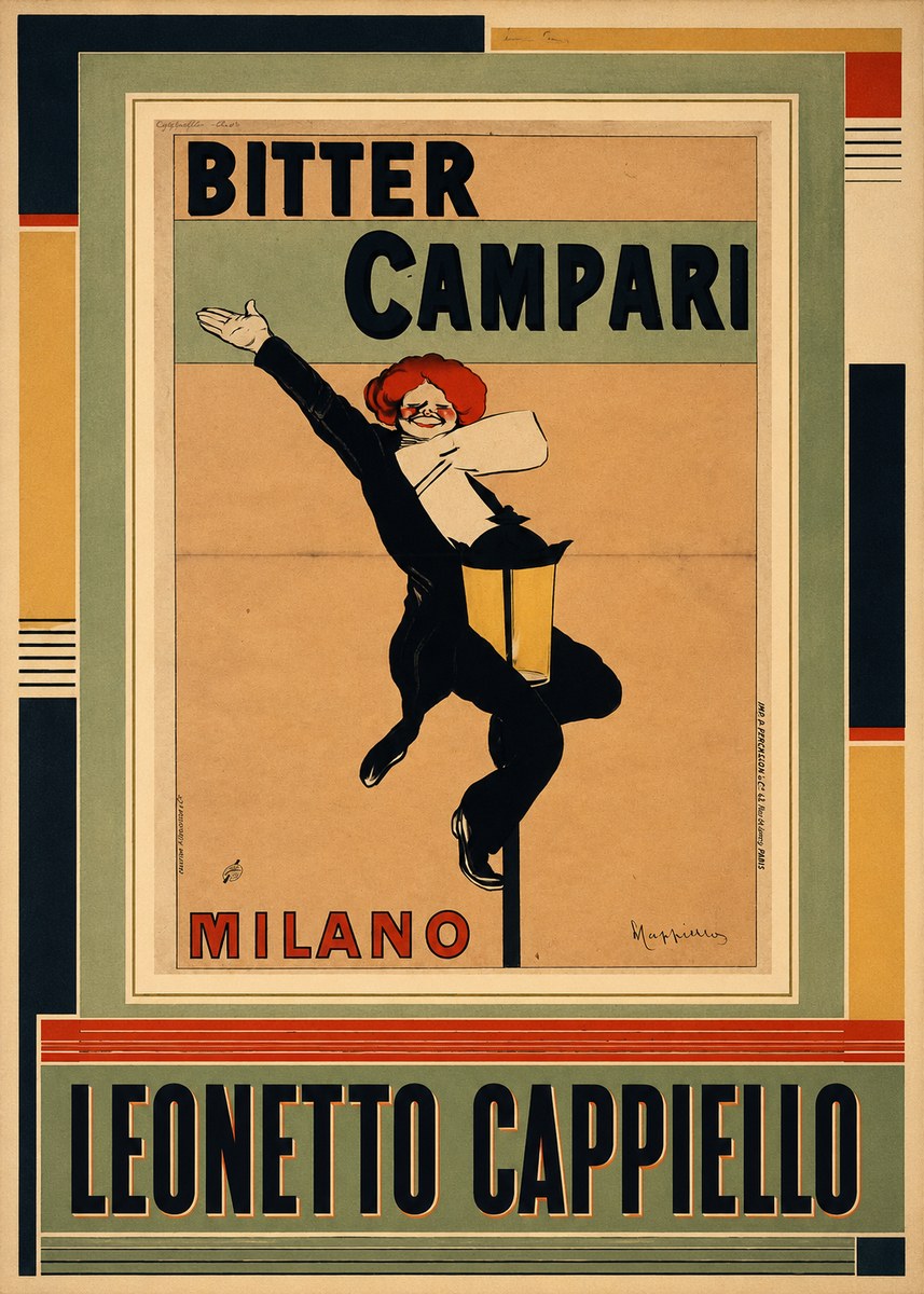 Leonetto Cappiello Bitter Campari II No3 - Poster