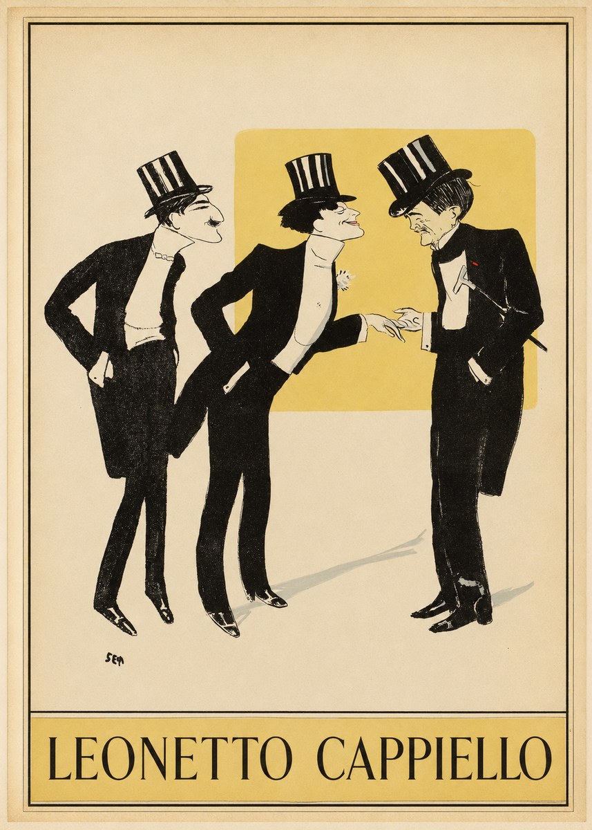 Leonetto Cappiello Leonetto Cappiello IV No1 - Poster