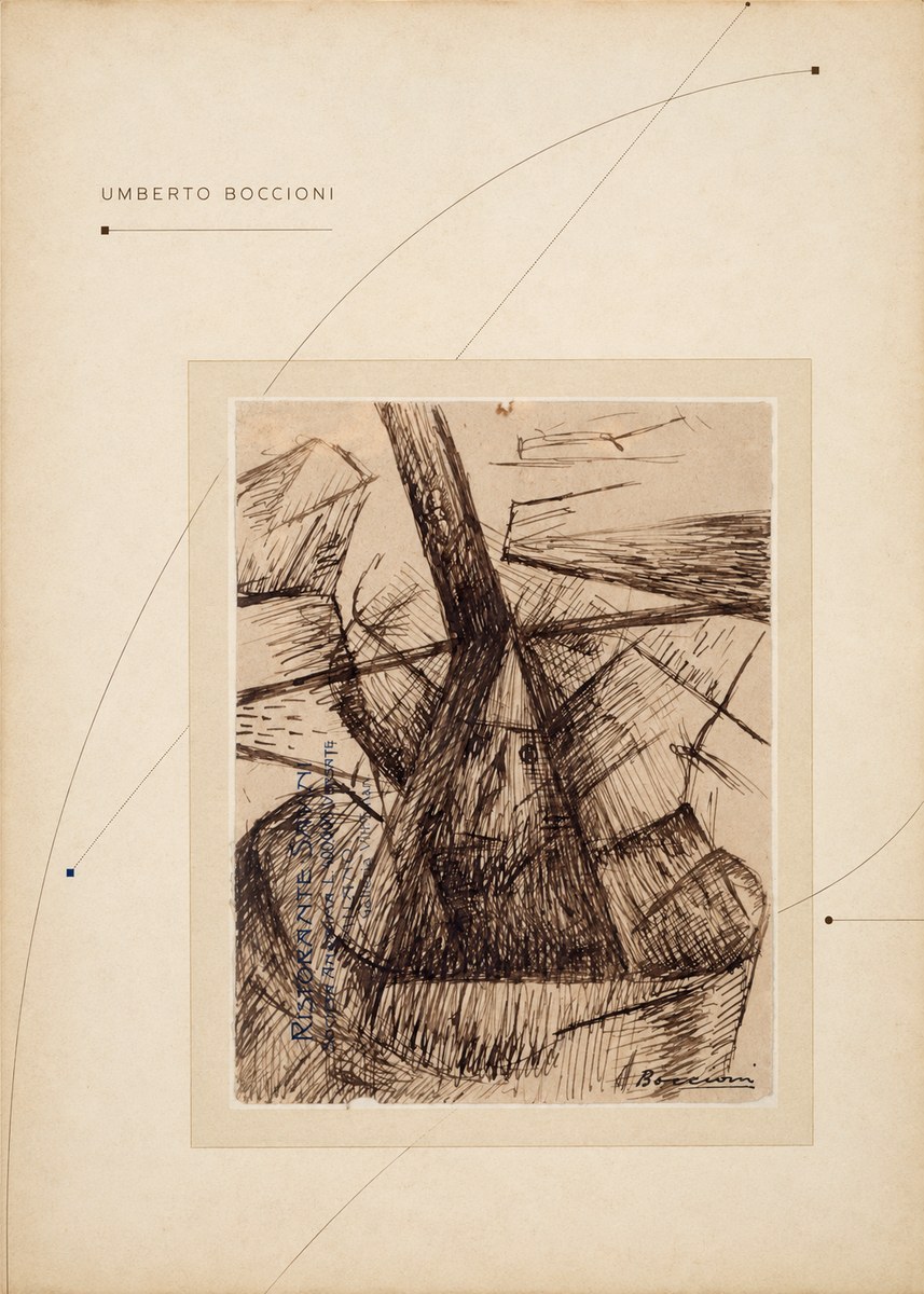 Umberto Boccioni Umberto Boccioni II No5 - Poster