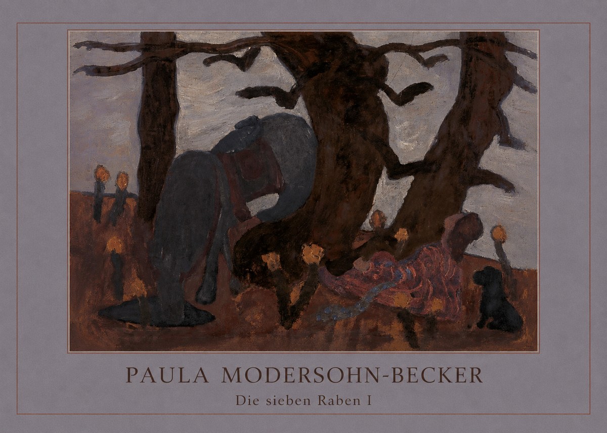 Paula Modersohn-Becker Die Sieben Raben I No5 - Poster