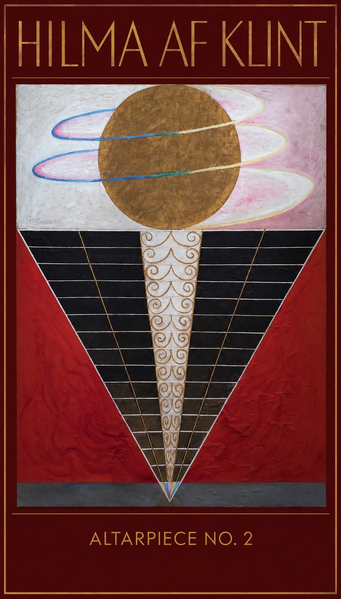 Hilma af Klint The Ten Largest, No. 1, Childhood II No3 - Poster