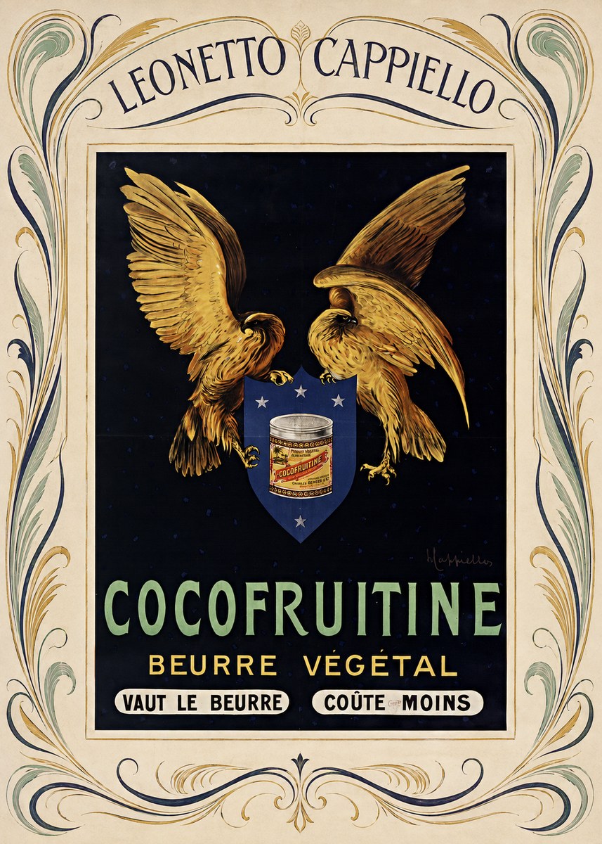 Leonetto Cappiello Cocofrutine No5 - Poster