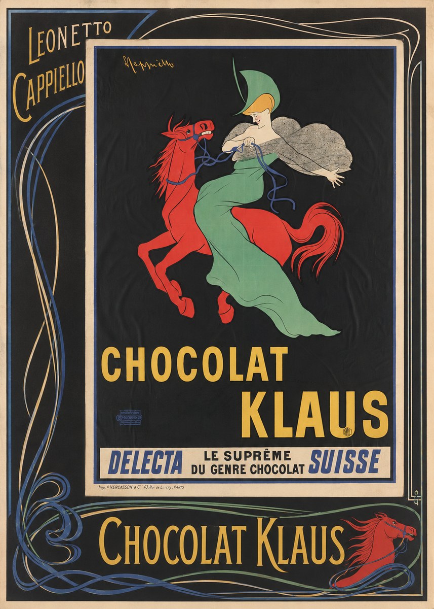 Leonetto Cappiello Chocolat Klaus III No2 - Poster