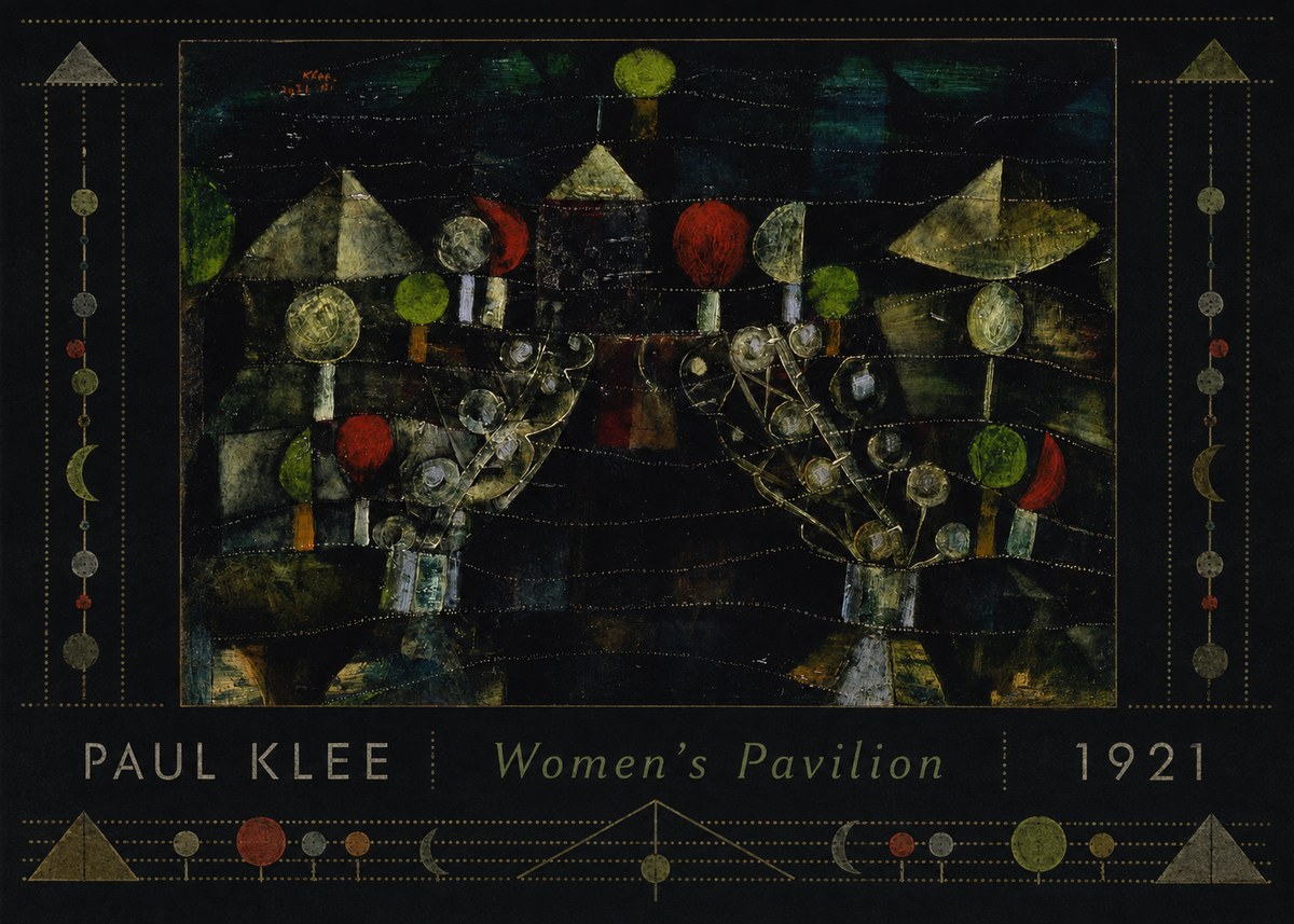 Paul Klee Women's Pavilion No6 - Poster
